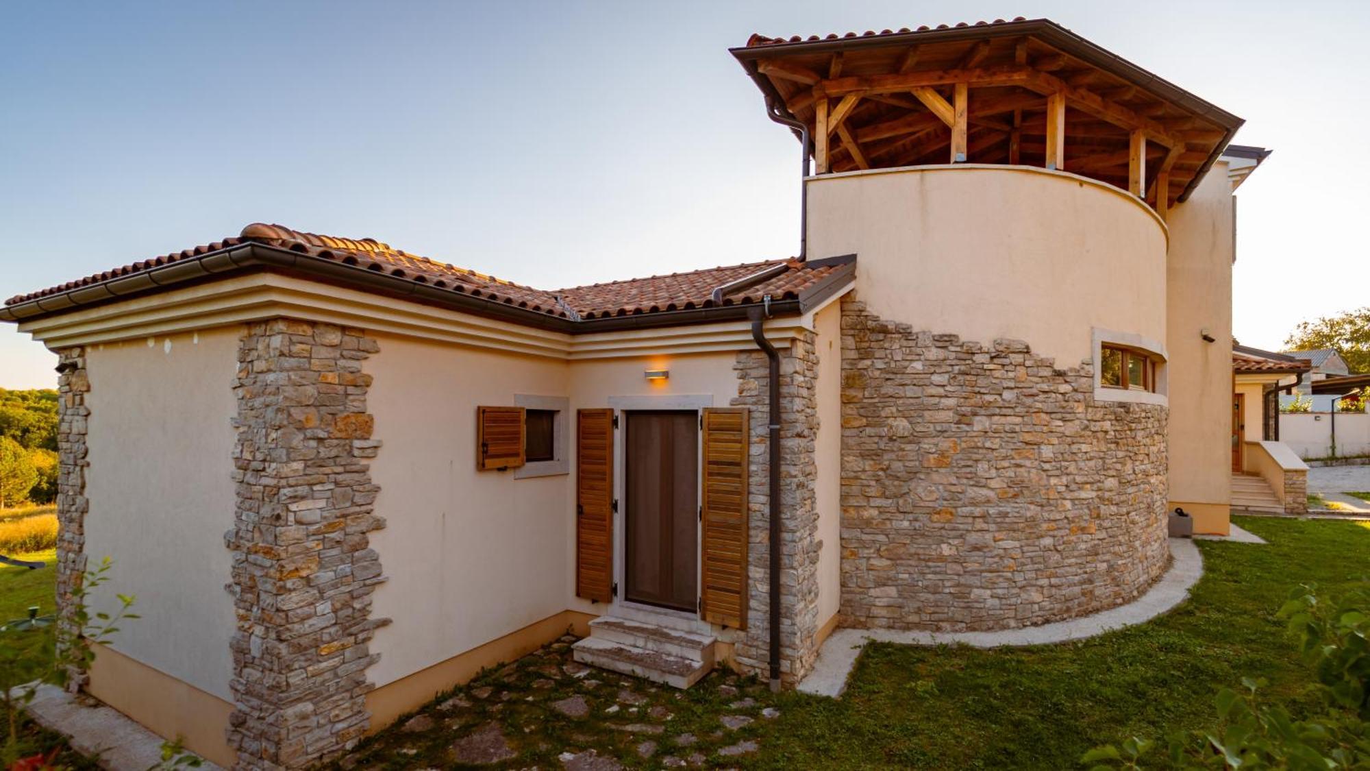 Villa Arton Heated Swimming-Pool Žminj Εξωτερικό φωτογραφία