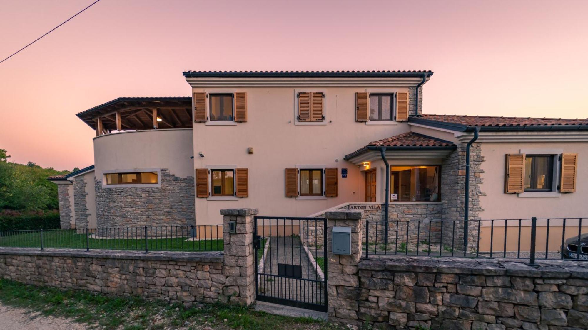 Villa Arton Heated Swimming-Pool Žminj Εξωτερικό φωτογραφία