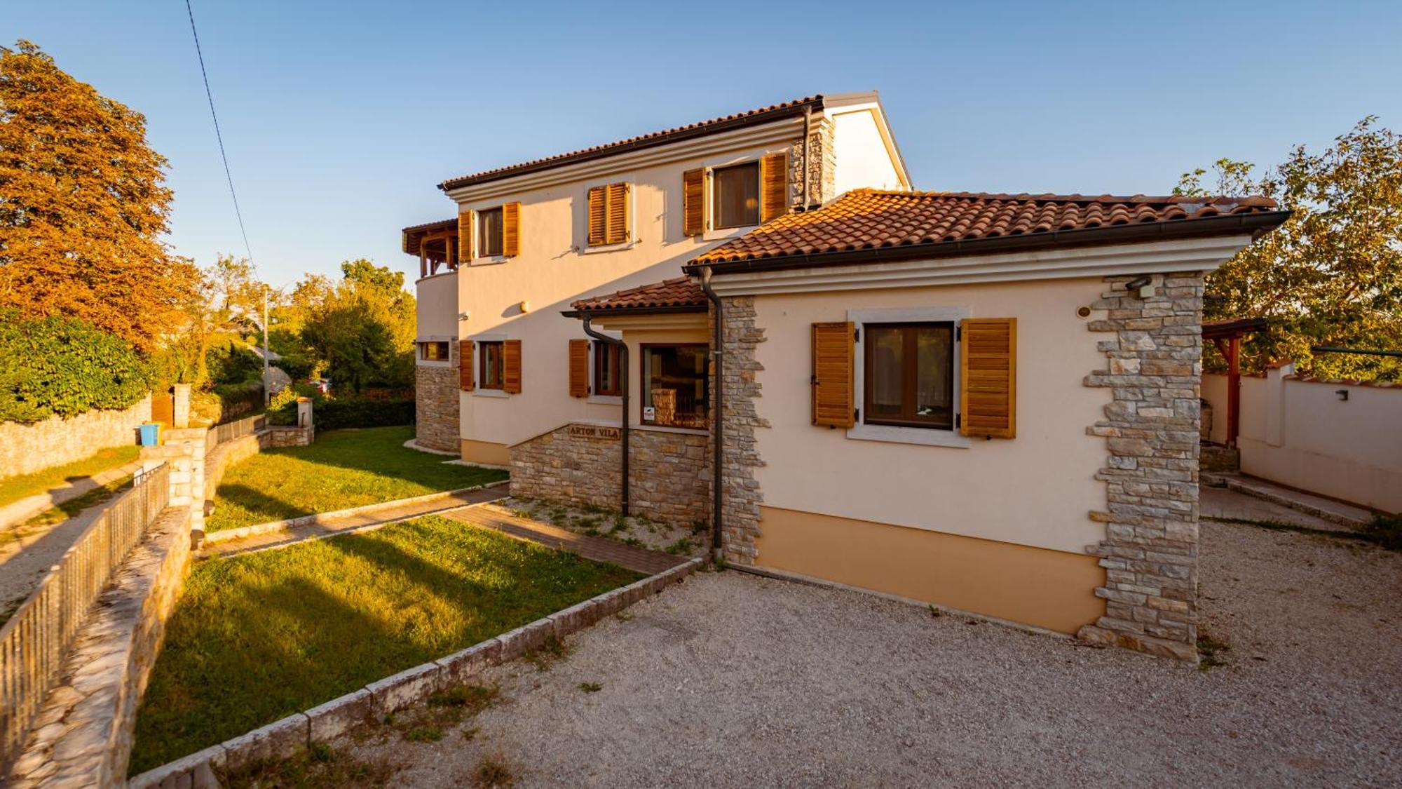 Villa Arton Heated Swimming-Pool Žminj Εξωτερικό φωτογραφία