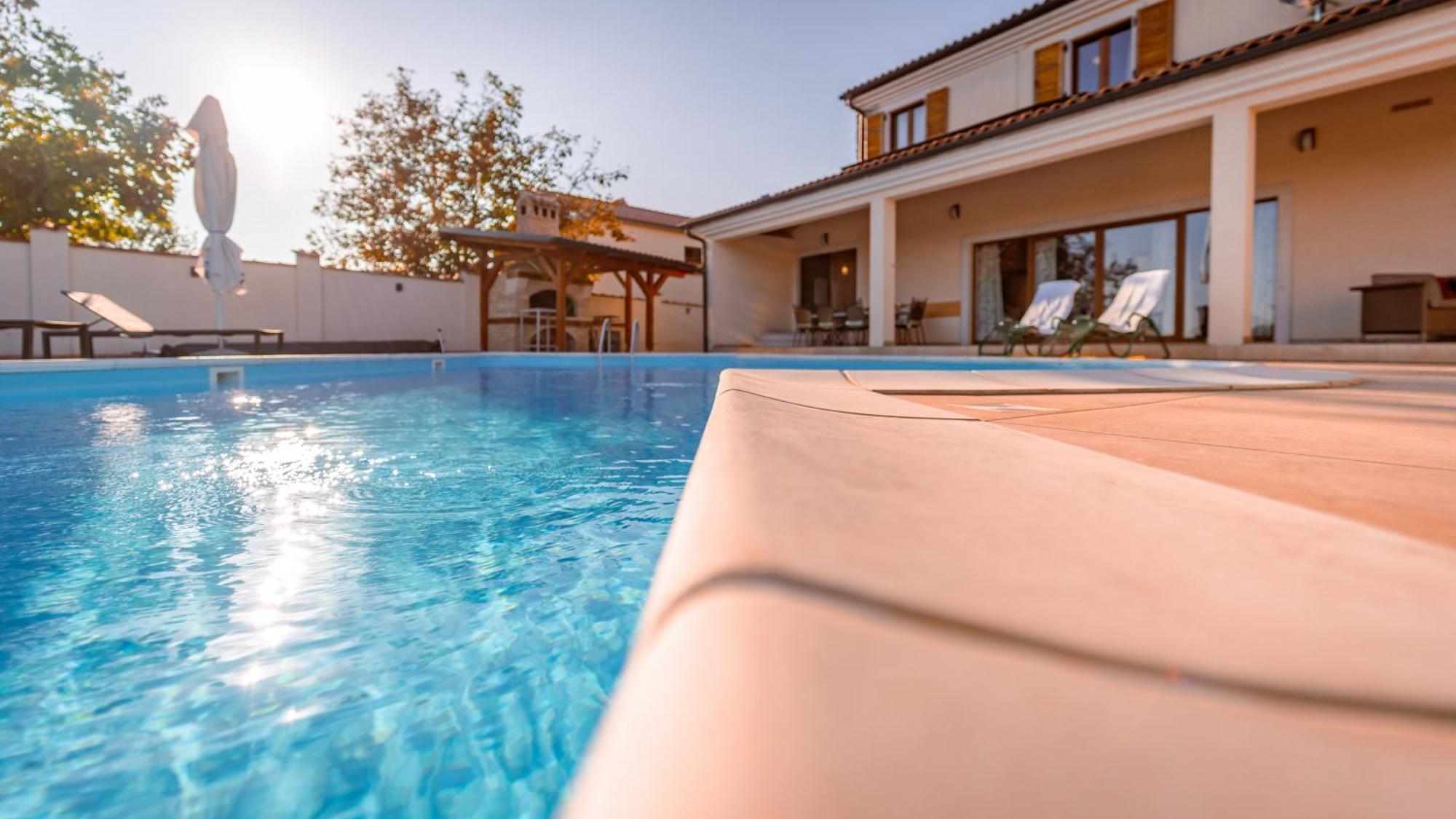 Villa Arton Heated Swimming-Pool Žminj Εξωτερικό φωτογραφία