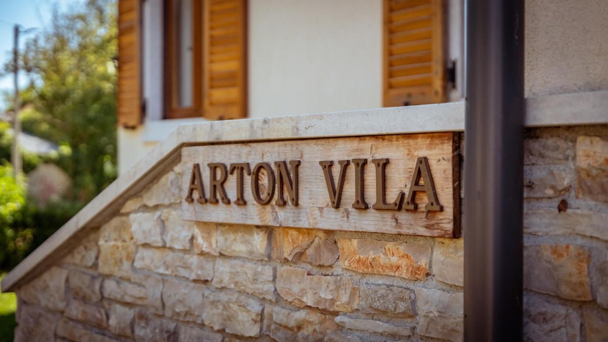 Villa Arton Heated Swimming-Pool Žminj Εξωτερικό φωτογραφία