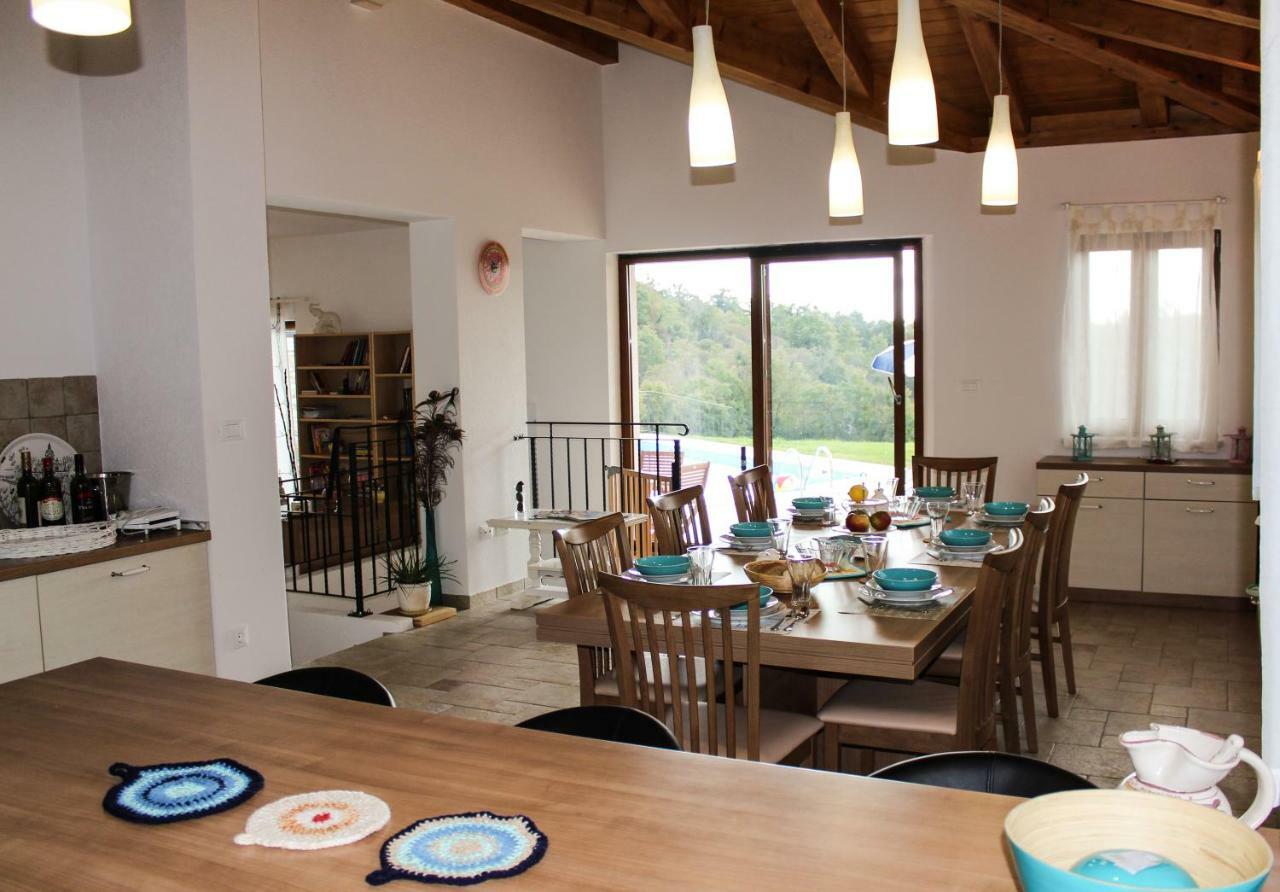 Villa Arton Heated Swimming-Pool Žminj Εξωτερικό φωτογραφία